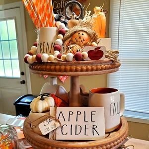 Apple Cider bead garland
